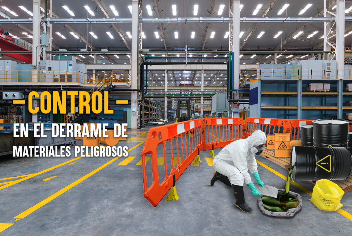 Control de derrames de materiales peligrosos | Guía