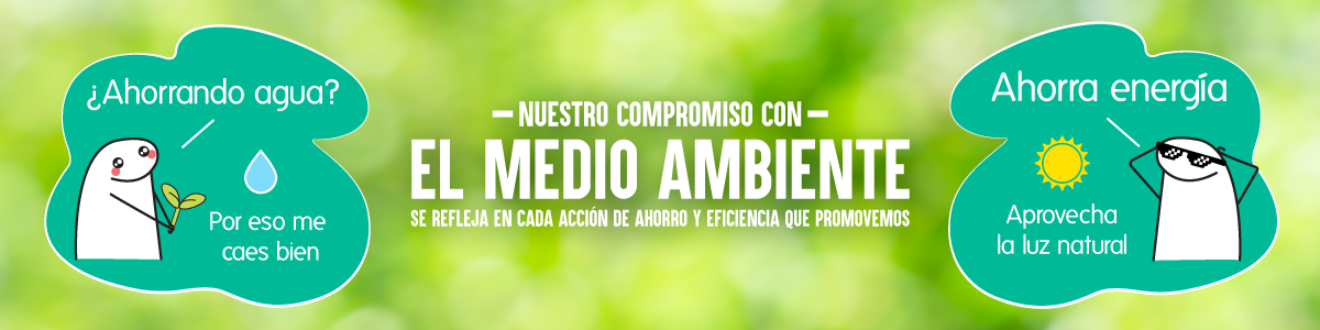 NUESTRO COMPROMISO CON EL MEDIO AMBIENTE